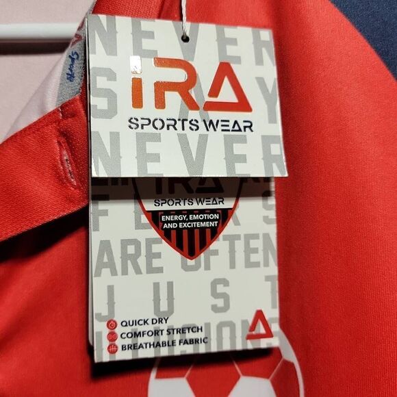 BNWT IRA Sportswear‎ Soccer Jersey Customized SZ M #159 - Picture 3 of 4